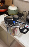 荣事达高压锅防爆304不锈钢家用炖肉燃气电磁炉通用压力锅【单手开合】 12重防爆【升级100kPa】 22cm 5L 实拍图