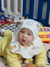 巴拉巴拉童装婴儿连体衣轻薄羽绒服宝宝衣服2025冬装抱衣爬服男童女童萌趣 黄色雪人-白鸭绒 73 cm-充绒量37g 实拍图