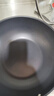 三禾微纳无涂层不粘炒锅可立盖炒菜锅无油烟含钛锅具32cm黛蓝青配钢铲 实拍图