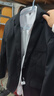 卡度顿 西服套装男三件套修身商务西装职业正装外套男新郎伴郎结婚礼服 黑色(外套+西裤+衬衫) 4XL【156-170斤】+7件礼品 实拍图