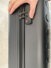 90分行李箱20英寸莱茵河经典款商务可登机拉杆箱旅行箱密码箱箱子黑色 实拍图