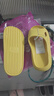 洁丽雅防臭拖鞋男士夏季2025新款居家室内浴室洗澡eva家用防滑凉拖鞋女 黄色 【无甲醛致癌物】 40-41 【适合39-40码】 实拍图