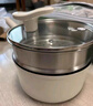 九阳（Joyoung）含钛陶瓷不粘小奶锅0氟健康辅食锅汤锅热奶18cm炉灶通用 实拍图