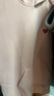 查尔斯桃心连帽卫衣男女情侣同款纯色基础百搭运动休闲套头上衣 粉红色 M 实拍图