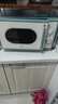 美的（Midea）小滋味微波炉家用小型 复古旋钮薄荷曼波风 一级能效平板变频轻音预制菜加热M1G1 实拍图