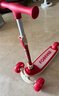 永久（FOREVER）儿童滑板车宝宝滑行车溜溜车小孩踏板车滑滑车闪光轮免安装番茄红 实拍图