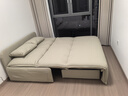 潮格舒电动沙发床多功能两用可折叠书房卧室推拉伸缩可储物轻奢现代单人 外径1.6米【智能电动+可储物】 S级加厚真皮【豪华乳胶款】 实拍图