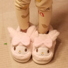 Hello Kitty女童棉鞋冬儿童室内家居鞋小孩保暖亲子棉拖鞋 美乐蒂粉 28-29码 实拍图