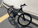 喜德盛（xds）山地自行车黑客350/旭日310 X6铝合金车架21速变速机械碟刹 黑客350黑银15.5寸（26款） 实拍图