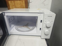 东芝（TOSHIBA）快捷微波炉 家用小型 700W大火力 黄金容量20L 均匀加热 简易旋钮操控 易清洁ER-S180ACNW 实拍图