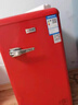 志高复古冰箱小型大容量家用租房电冰箱 化妆品网红冰箱冷藏冷冻一级能效小冰箱节能省电 50L【红色复古款】 实拍图
