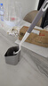 洁比世马桶刷子无死角洗厕所马桶清洁神器长柄带底座洁厕刷卫生间壁挂 实拍图