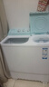 海尔洗衣机半自动12/10公斤大容量家用双桶水电分离移动脚轮自由安放防鼠底台安全耐用双缸 海尔智家Leader12GK双电机动平衡+一级能效 实拍图