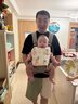BabyBjorn瑞典品牌进口透气婴幼儿背带抱娃神器Harmony背带0-3岁 灰褐色 实拍图