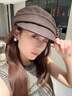 凡饰（FANCET）帽子女秋冬日系优雅贝雷帽简约气质显脸小渔夫帽保暖鸭舌帽送妈妈 实拍图