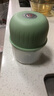 绞肉机小型打蒜器家用绞蒜切蒜器多功能辅食料理机电动蒜泥神器蒜蓉机自动切菜机压蒜器 浅绿色 0.26L （塑料杯） 实拍图