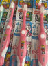 SUNSTAR儿童牙刷2-4岁宝宝儿童专用加韧软毛有效清洁1支装日本原装进口 实拍图