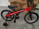 九号（Ninebot）儿童自行车4-6岁单车铝合金脚踏车红色16寸适合身高105-125cm 实拍图