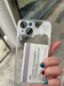 绿联 适用苹果14手机壳iPhone14防摔壳 抗指纹防磨防震抗黄 镜头全包超薄保护套 透明  实拍图