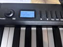 特伦斯折叠钢琴88键便携式电钢琴成人儿童电子琴重力度键盘V30pro家用 炫酷黑+专用琴包 实拍图