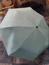 美度（MAYDU）五折防晒遮阳伞防紫外线女折叠晴雨伞两用折叠太阳伞M5206冰川蓝 实拍图