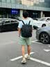 Rains双肩包男女大容量背包徒步旅行包防水学院书包轻商务电脑包MSN 实拍图