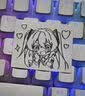 初音未来金属3D贴纸笔记本贴纸动漫周边个性装饰DIY贴纸防水高级手机耳机笔记本装饰 初音金属贴【随机两个装】 实拍图