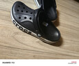 卡骆驰（CROCS）洞洞鞋贝雅卡骆班轻便耐磨一脚蹬休闲鞋|205089 黑色/白色-066 39 (240mm) 实拍图