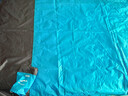 WELLHOUSE户外防潮垫折叠帐篷地垫沙滩垫便携收纳袋带地钉蓝灰色1.4*2m 实拍图