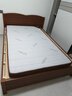 巴比肯实木床1.5m新中式家用双人床主卧轻奢胡桃木色实木床极简风家具 胡桃色单床【加厚床板跑量款】 1.5米*2米框架结构【限量促销】 实拍图