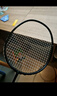 的幸均衡之刃加强版月相耀夜系列全碳素运动羽毛球拍单拍专业耐打 暗夜黑 成品拍 实拍图