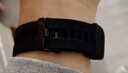 MSSM适用华为手表表带watch5/4/gt6/6pro/5/4/3pro/gt Cyber亲肤硅胶手表运动腕带【曜石黑】42/43表盘 实拍图