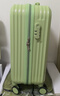 大嘴猴（paul frank）行李箱女拉杆箱男轻音万向轮旅行箱学生出差商务拉链箱大容量皮箱 牛油果绿（加厚耐用） 20英寸 /可登机 实拍图