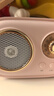 全民K歌 便携式无线K歌音箱套装超长续航全能兼容各类appFM调频收音 自用送礼必选 户外大音量MZ12珊瑚粉 实拍图
