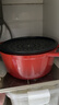 双立人（ZWILLING）珐琅锅铸铁锅汤锅圆形炖锅煲汤锅炖肉锅燃气电磁炉通用 红色24cm 实拍图