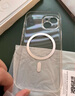 倍思 适用苹果14手机壳磁吸充电 iPhone14保护套高端Magsafe磁吸壳超薄气囊防摔手机壳男女款 透明 实拍图
