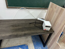 汤能优品电脑桌台式书房办公学习桌家用书桌简约写字桌卧室电竞游戏桌子 灰橡木色140*60CM【40MM钢管】 实拍图