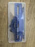 国誉(KOKUYO)Campus学生绘图工具尺子套装(直尺+三角尺+量角器) 铝合金套尺 蓝色 WSG-CLA1B 实拍图
