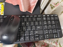 罗技（Logitech）MK220 键鼠套装 无线键鼠套装 办公键鼠套装  多媒体键鼠套装 带无线2.4G接收器 黑色 实拍图