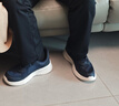 足力健老人鞋中老年春秋季软底散步送爸爸轻便休闲25111003J 蓝-男 42 实拍图