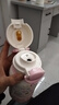 【礼物】智能保温杯宝宝吸管水壶耐磨耐用大容量学生专用水杯 粉色猫咪500ml-普通盖 实拍图