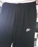耐克（NIKE）男运动裤 春秋款 单层针织 直筒休闲BV2767-010黑2XL 实拍图