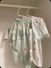 童泰婴儿连体衣新生儿衣服四季0-6月初生宝宝哈衣爬服纯棉内衣2件装 黄白小树（四季款） 59cm (建议1-3个月身高55-60cm) 实拍图