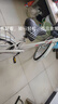 火星翼自行车男女式单变速轻便男成年人代步通勤上班学生复古公主单车 低梁-白色-豪华版 充气胎26寸 实拍图
