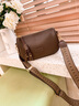 viney新款包包女包牛皮斜挎包高级感单肩包生日礼物送女友老婆 【咖色】实用洋气枕头包 百搭时尚品牌小众休闲ck风高端 实拍图