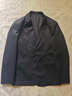 千纸鹤休闲抗皱小西服男春秋季新款休闲西装男外套易打理单西男 339 01C黑色 XL 实拍图