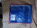 迪普尔电动车雨衣雨披双人单人亲子连体牛津布男女通用加大防水 7XL单人可拆卸双帽檐蓝色 实拍图