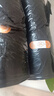 苏诺背心式垃圾袋黑色50*60cm270只单面1丝加厚厨余专用厨房垃圾袋 实拍图