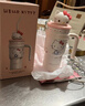 艾可思三丽鸥公仔冰霸保温杯700ml 吸管杯水杯学饮杯牛奶杯hellokitty女 凯蒂猫 700ml 实拍图