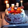 许愿一刻送爸爸妈妈父母亲生日蛋糕当天配送水同城当天日达到节日礼物2磅 实拍图